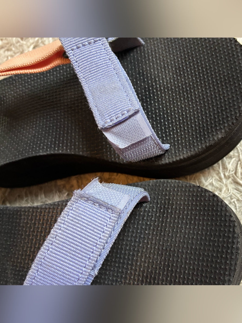 Teva Flatform Universal Sandals Sherbet Multi - Picture 9 of 15
